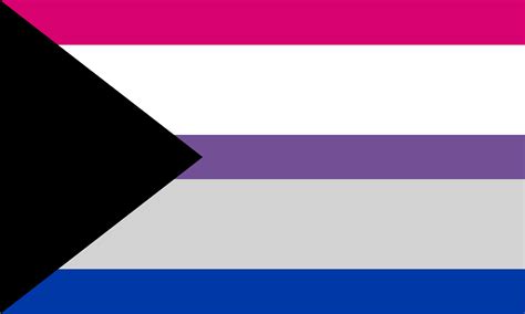 bisexual and demisexual flag